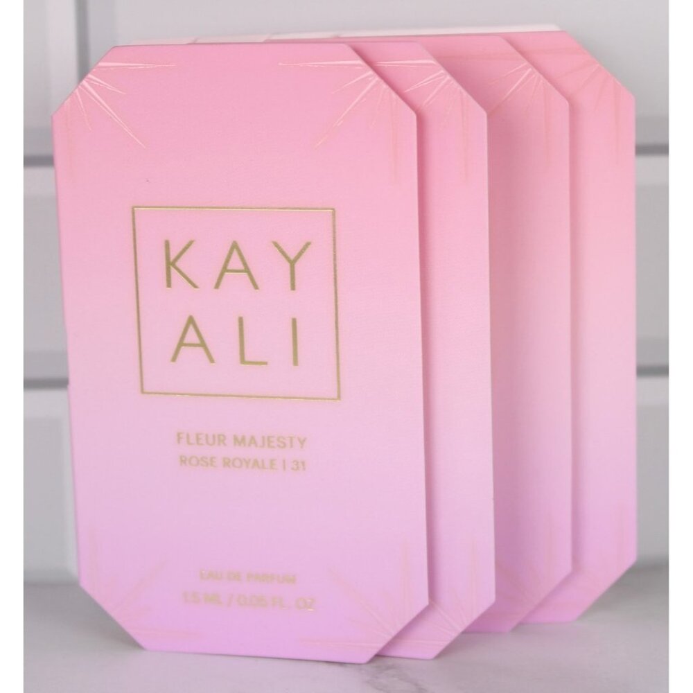 4 X KAYALI Fleur Majesty Rose Royale 31 Eau De Parfum 1.5mL Sample Spray - Picture 4 of 6